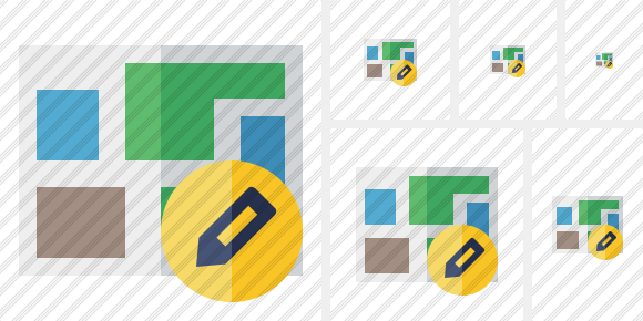 Map Edit Icon Map Edit Icon
