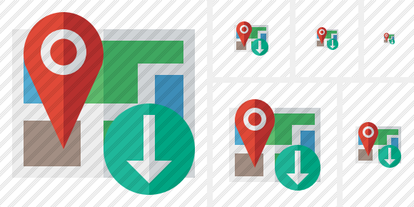 Map Location Download Icon Map Location Download Icon