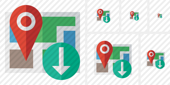 Icona Indirizzo Mappa Download