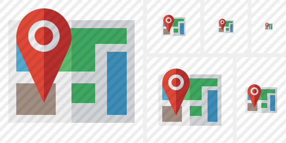 Map Location Icon Map Location Icon