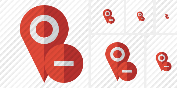Map Pin Stop Icon Map Pin Stop Icon