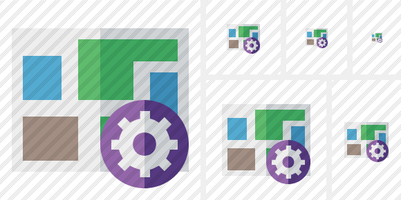 Map Settings Icon Map Settings Icon