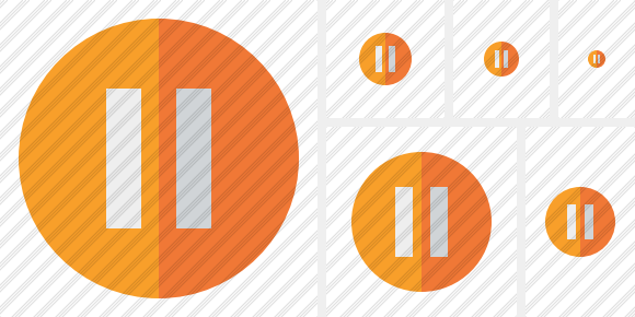 Media Pause Symbol Media Pause Symbol