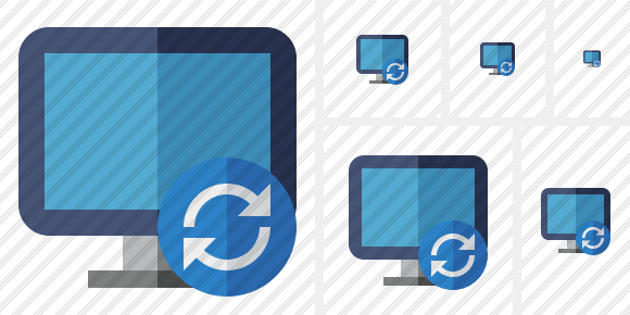 Monitor Refresh Symbol