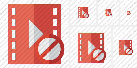 Movie Block Symbol Movie Block Symbol