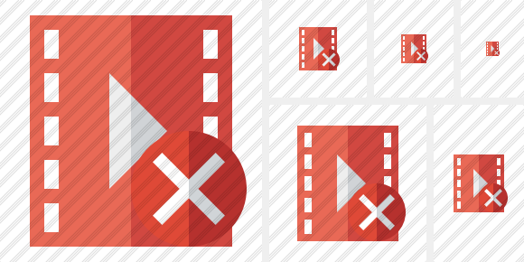Movie Cancel Symbol Movie Cancel Symbol