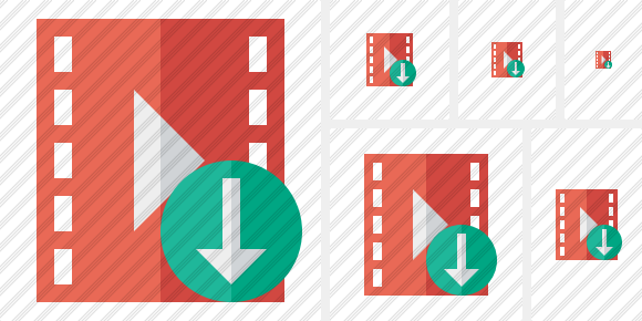 Movie Download Symbol