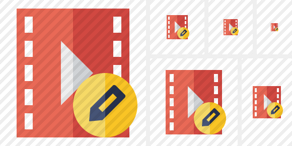 Movie Edit Symbol Movie Edit Symbol