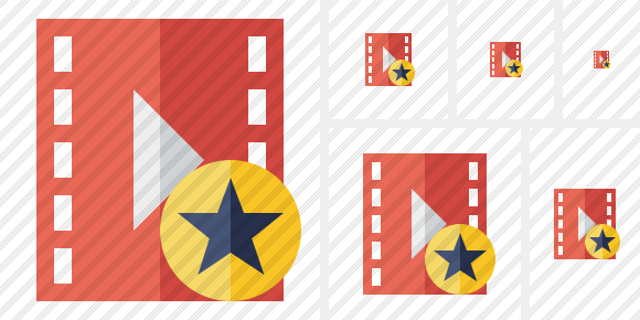 Movie Star Symbol Movie Star Symbol