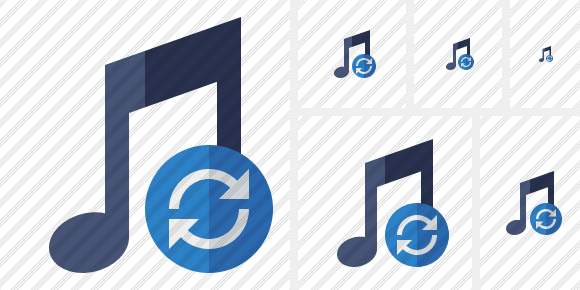 Icona Musica Refresh Icona Musica Refresh