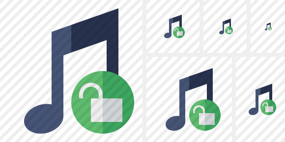 Icona Musica Sblocco Icona Musica Sblocco
