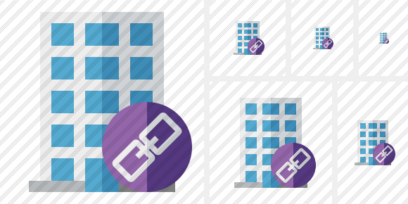 Office Building Link Icon