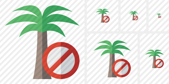 Palmtree Block Icon