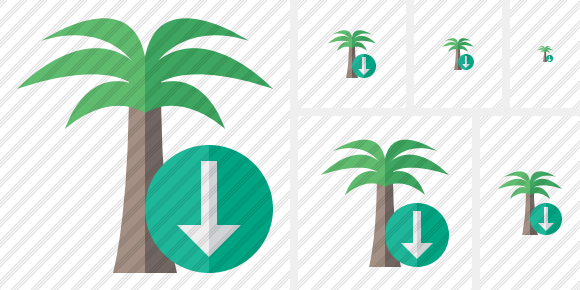 Palmtree Download Icon Palmtree Download Icon