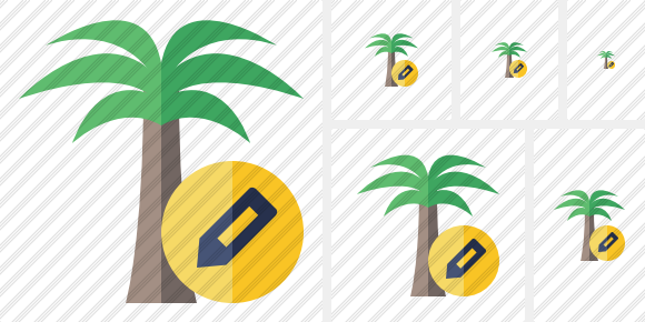 Palmtree Edit Symbol