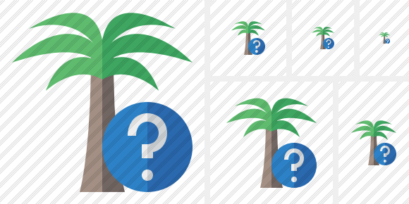 Palmtree Help Icon Palmtree Help Icon