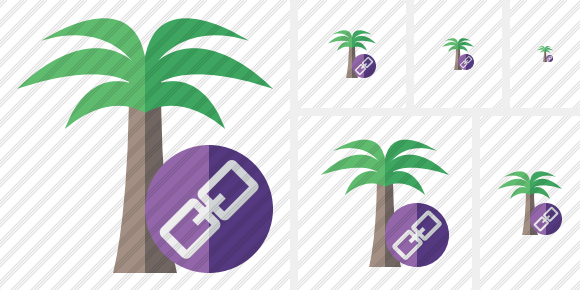 Palmtree Link Icon Palmtree Link Icon