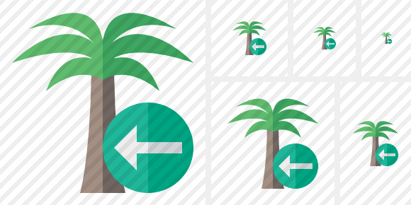 Palmtree Previous Icon