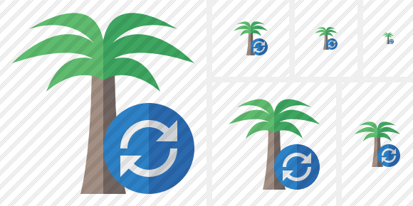 Palmtree Refresh Symbol