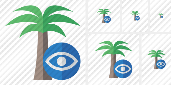 Palmtree View Icon Palmtree View Icon