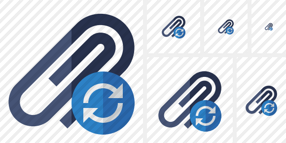 Icono Paperclip Refresh