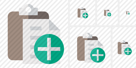 Paste Add Icon Paste Add Icon