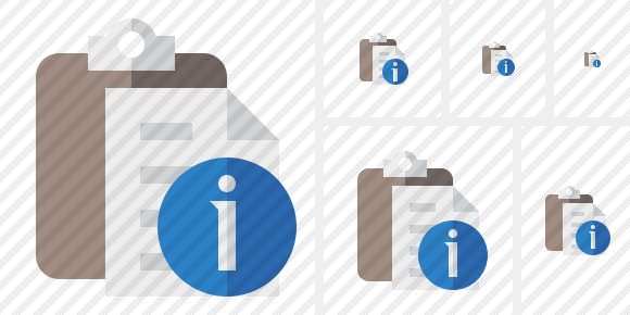 Paste Information Icon Paste Information Icon