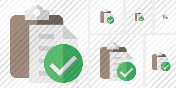 Paste Ok Icon Paste Ok Icon