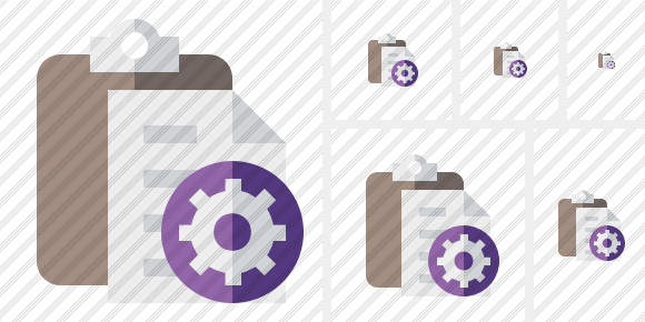 Paste Settings Icon Paste Settings Icon