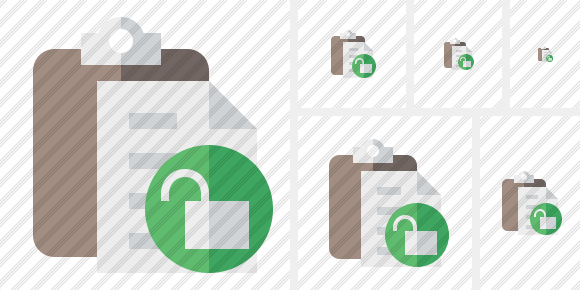 Paste Unlock Icon Paste Unlock Icon