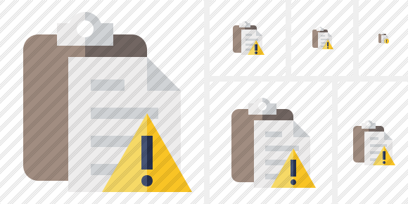 Paste Warning Icon Paste Warning Icon