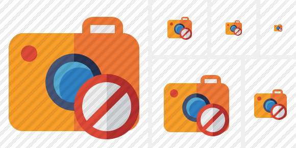 Photocamera Block Icon