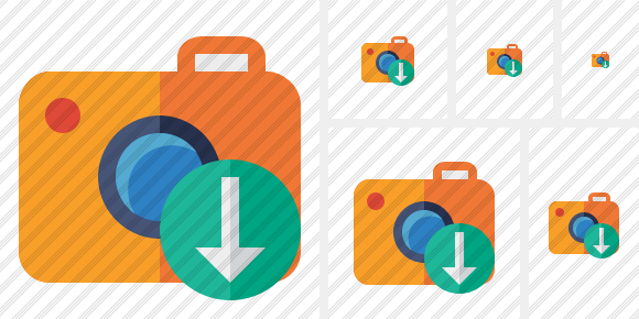 Photocamera Download Symbol