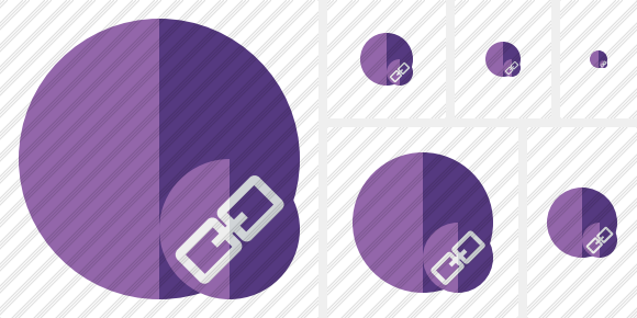 Point Purple Link Icon