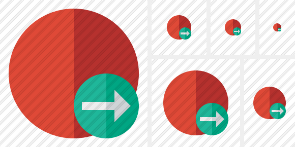Point Red Next Icon Point Red Next Icon