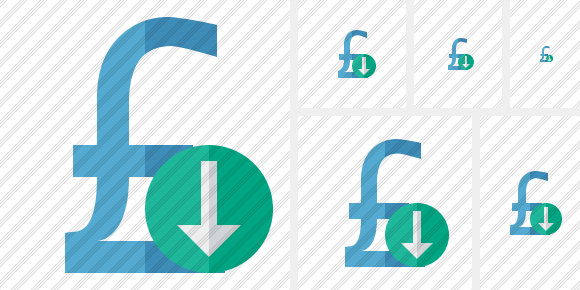 Pound Download Icon Pound Download Icon