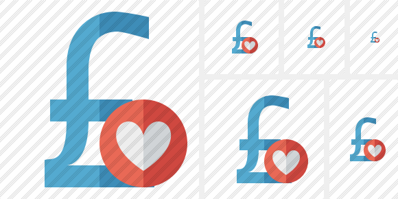 Pound Favorites Icon Pound Favorites Icon