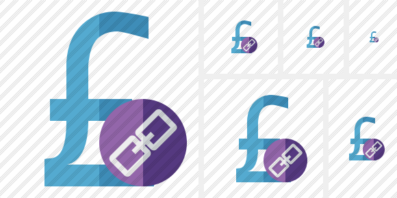 Pound Link Icon Pound Link Icon