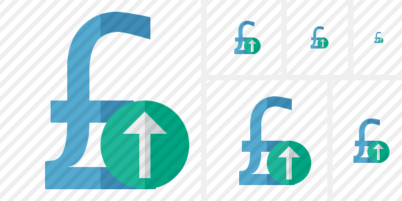 Pound Upload Icon Pound Upload Icon