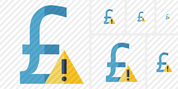 Pound Warning Icon Pound Warning Icon