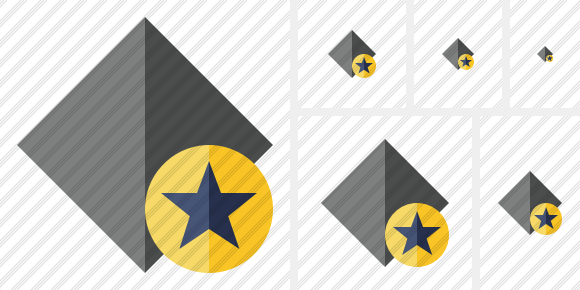Rhombus Dark Star Icon Rhombus Dark Star Icon