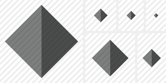 Rhombus Dark Icon Rhombus Dark Icon