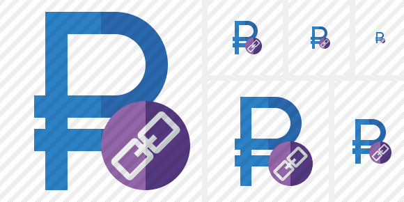 Ruble Link Icon Ruble Link Icon