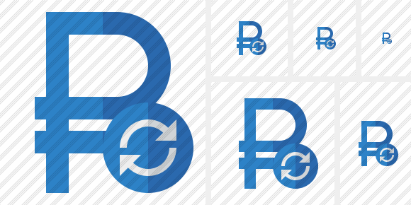 Ruble Refresh Icon Ruble Refresh Icon