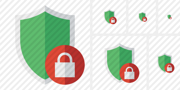 Icono Shield Lock Icono Shield Lock