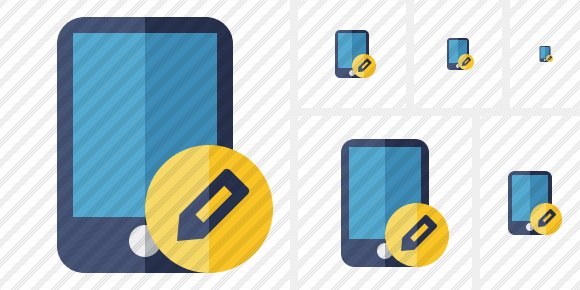Smartphone Edit Symbol Smartphone Edit Symbol