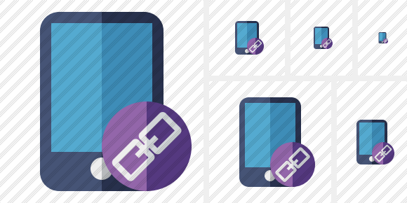 Smartphone Link Symbol Smartphone Link Symbol