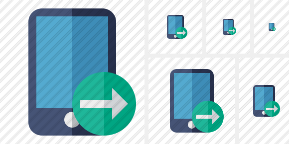 Smartphone Next Symbol Smartphone Next Symbol