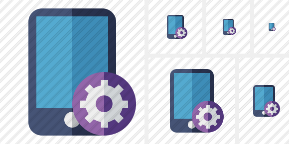 Smartphone Settings Symbol Smartphone Settings Symbol