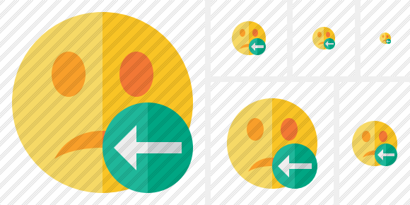 Smile Unhappy Previous Symbol Smile Unhappy Previous Symbol